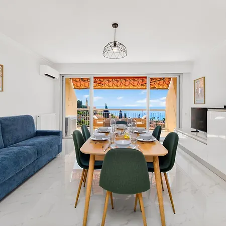 Apartment Terrasse Vue Exceptionnelle Calme Et Confort Menton