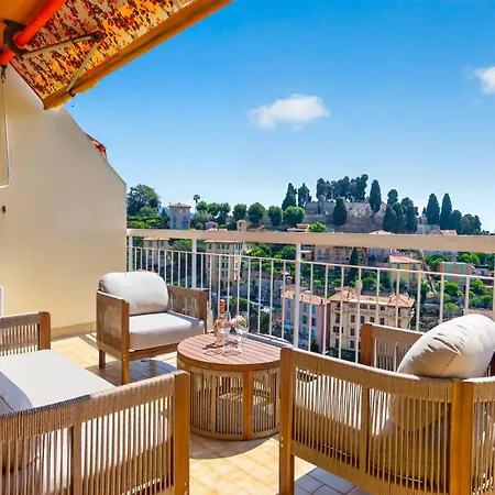Terrasse Vue Exceptionnelle Calme Et Confort * Menton
